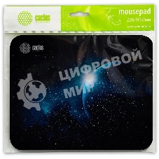 Коврик для мыши Cactus Space 220x180x2мм (CS-MPC-P04XS)