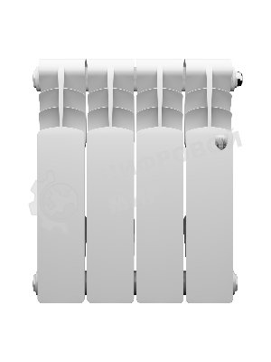 Радиатор биметаллический Royal Thermo Revolution B 350 - 4 секц.