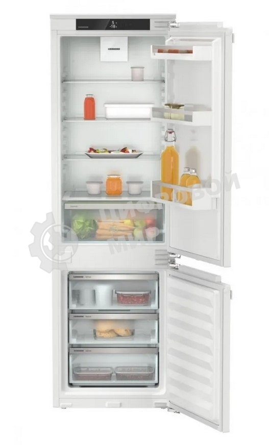 Холодильник Liebherr ICNE 5103-22 001 белый двухкамерный 190/83л морозилка снизу, No Frost