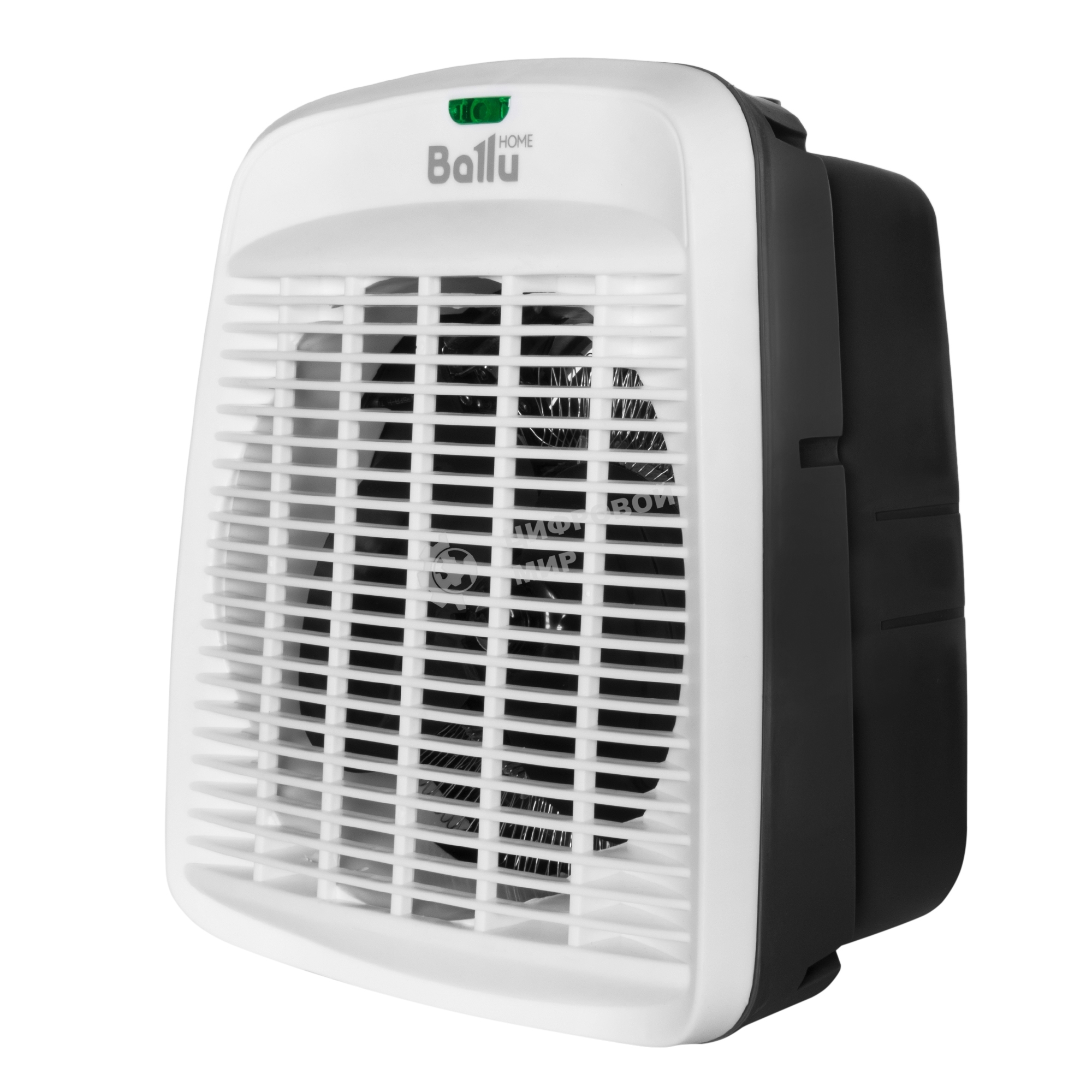 Тепловентилятор Ballu BFH/S-10 серый/белый, 2000 Вт, 25 м2, термостат