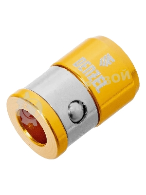 Магнитная насадка для бит Denzel 11737, для шестигранных бит, 2 шт