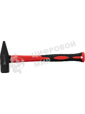 Молоток слесарный Matrix ''optimal'' 1000 г, фибергласовая обрезиненная рукоятка, квадратный боек