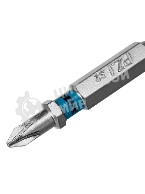 Бита Gross PZ1х50 мм, сталь S2, шестигр., 10 шт.