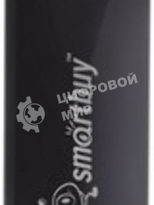 Флешка USB Smartbuy Crown black (SB32GbCRW-K), 32Gb, USB 2.0, R/W 15/5, черный/красный