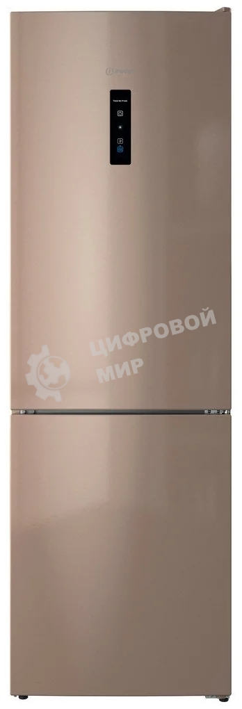 Холодильник Indesit ITR 5180 E бежевый двухкамерный 220/78л морозилка снизу