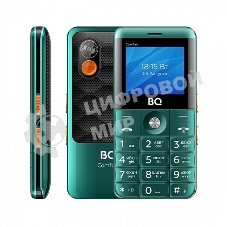 Мобильный телефон BQ 2006 Comfort зеленый/черный