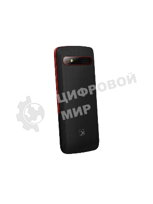 Мобильный телефон teXet TM-308 черный-красный