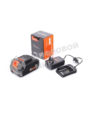 Триммер аккумуляторный PATRIOT TR4022XL, 40B платформа LCT, ширина кош. 30 см, запасная леска, одна АКБ (2,0А*ч) и ЗУ