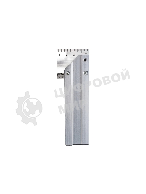 Угольник Matrix 250мм алюминиевый литой