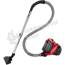 Пылесос Starwind SCV2550 красный, 400/2500 Вт, уборка сухая, пылесборник контейнер, 3 л