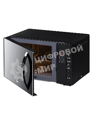 Микроволновая печь BBK 23MWG-850T/B-M черный, 23 л, 800 Вт, переключатели - кнопки