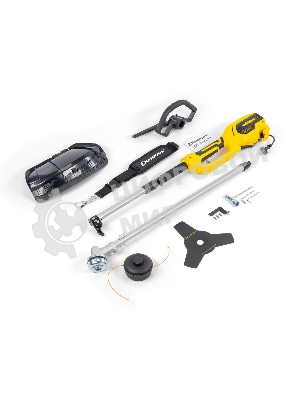 Триммер электрический Champion ET1501 1500Вт разбор.штан. реж.эл.:леска/нож