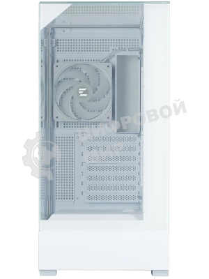 Компьютерный корпус ZALMAN P40 Prism, ATX, белый, WINDOW, 2x3.5