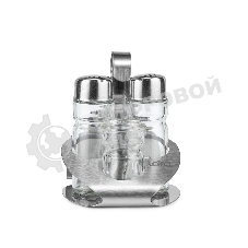 Набор для специй LARA LR08-02 4 предм: солонка, перечница х40 мл, подставка для зубочисток, салфетница