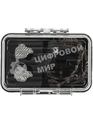 Проводные наушники FiiO JH3 черный, внутриканальные, (jack 3.5 мм), съемный кабель