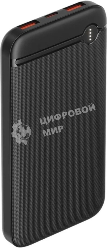 Портативный аккумулятор OLMIO P-10, 10000mAh, 20W, QuickCharge3.0/PowerDelivery, черный