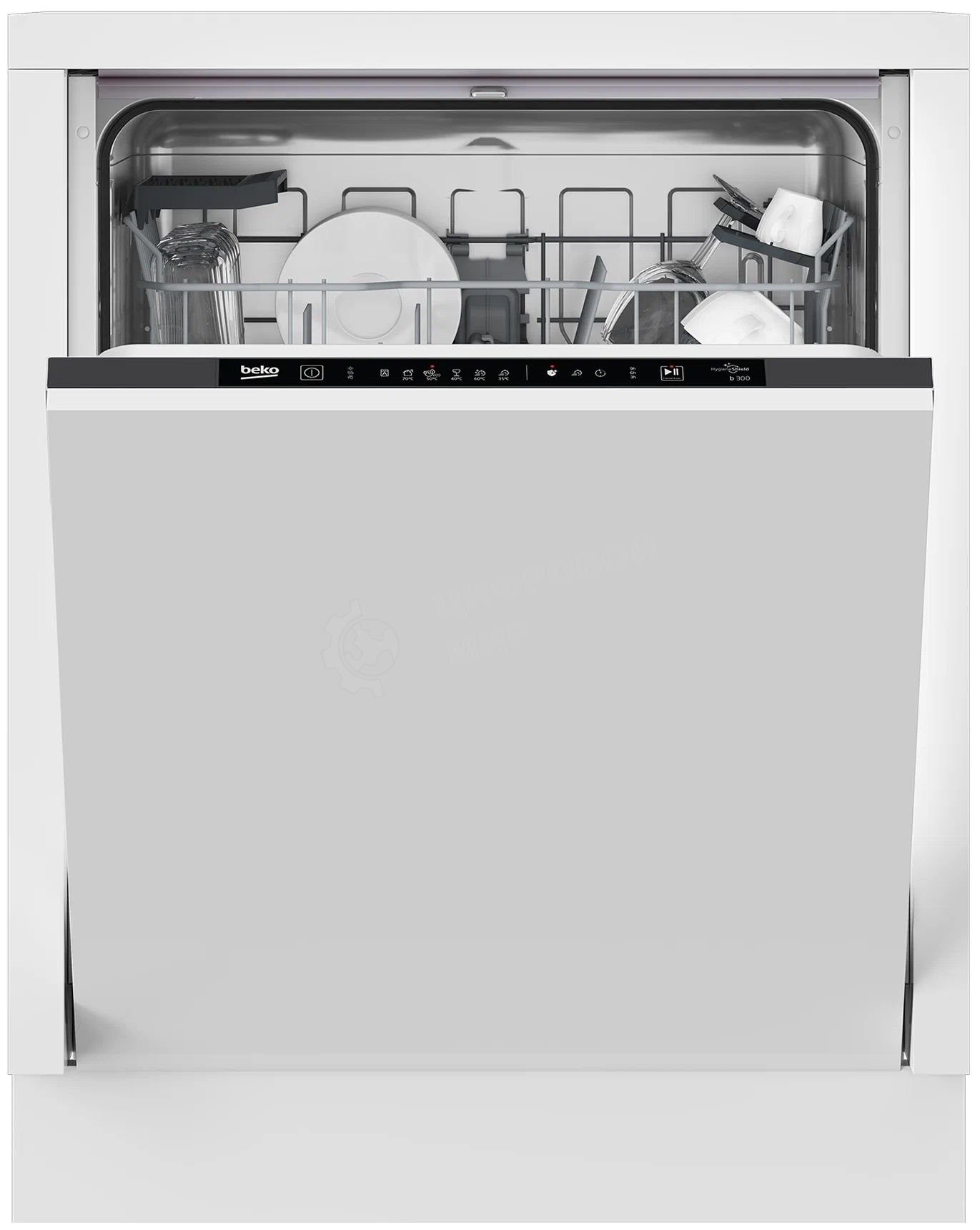 Встраиваемая посудомоечная машина Beko BDIN16420, белый, 59.8 см, 14 компл., 48 дБ, класс A