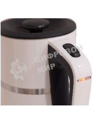 Чайник электрический Oasis K-4SPW белый+черный 1.7 л 2200 Вт