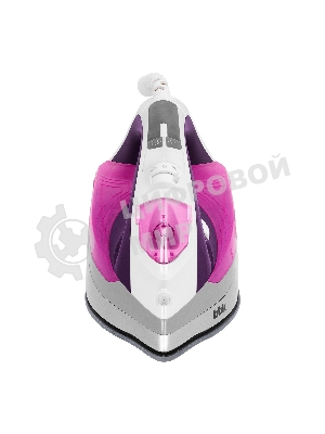 Утюг BBK ISE-2409 фиолетовый, 2400 Вт, 40 г/мин, 140 г/мин, 360 мл