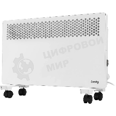 Конвектор электрический Domfy DCW-CH1020 белый, 2000 Вт, 30 м2, термостат
