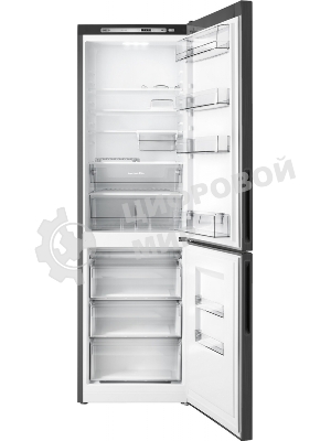 Холодильник Atlant ХМ-4624-151 черный металлик двухкамерный 228/119л морозилка снизу