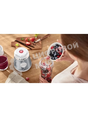 Блендер стационарный Bosch MMB2111T 450 Вт, серебристый