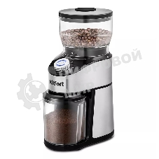 Кофемолка Kitfort KT-744 сист.помол.:жернова вместим.:160гр черный