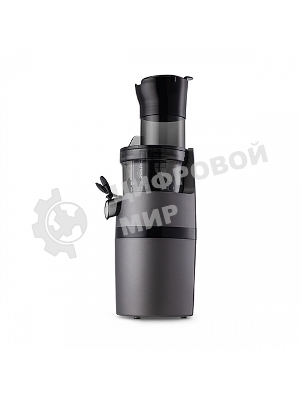 Соковыжималка BQ J2000 серый/черный, шнековая вертикальная, 200 Вт, 800 мл, электронное, реверс