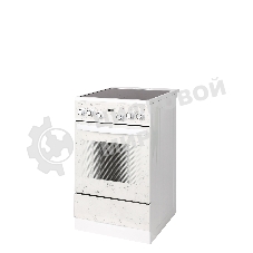 Плита электрическая Gefest ЭП Н Д 5560-03 0042 белый/мрамор, конфорок 4 электрических, духовка 55 л, 50 см x 85 см x 58.5 см