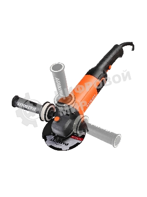 Угловая шлифовальная машина (УШМ) PATRIOT AG 128, двуручная, пылезащищенная. 1300Вт, Диск 125 мм