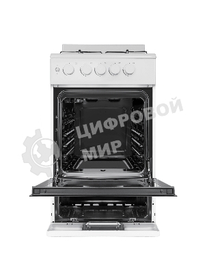 Плита газовая Maunfeld MGC50GEW08 белый, конфорок 4 шт, духовка 59 л, 50 см x 88 см x 65 см