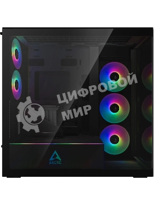 Компьютерный корпус Arctic Cooling ARCTIC Xtender VG (Mirror Black) арт. ACPCC00019A