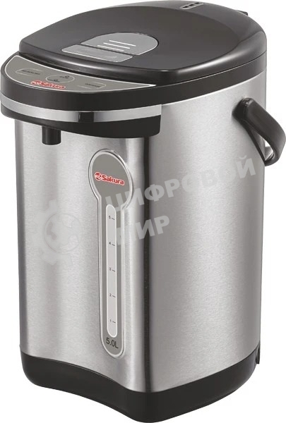 Термопот Sakura SA-1335BS 5.0л черн/нерж
