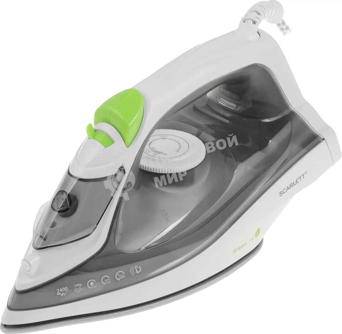 Утюг Scarlett SC-SI30K60 GREEN LINE WHITE