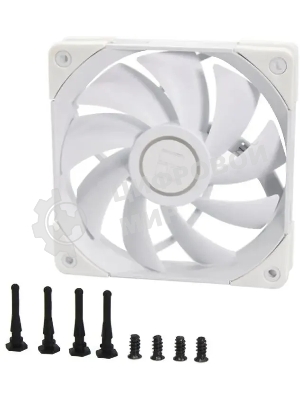 Вентилятор для корпуса Thermalright TL-C12-W белый 4-pin 25.6dB 135gr Ret