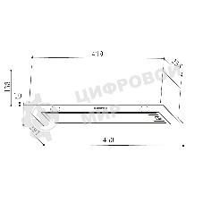 Вытяжка Weissgauff BOX 452 белый