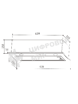Вытяжка Weissgauff BOX 452 белый