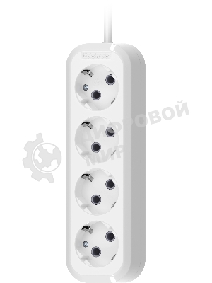 Удлинитель с заземлением Defender R340 16 А, 3 м, заземление