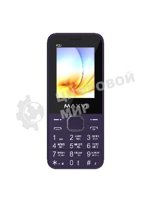 Мобильный телефон Maxvi K29 фиолетовый