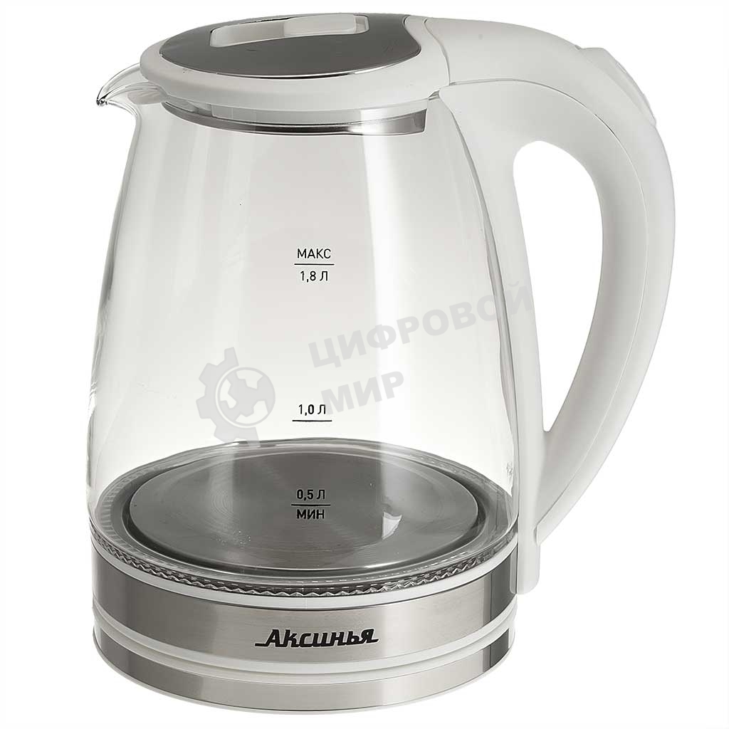 Чайник электрический АКСИНЬЯ КС-1021 белый