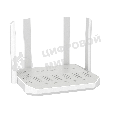 Мультигигабитный интернет-центр Netcraze Giga (NC-1012) с Mesh Wi-Fi 6 AX3000, Smart-коммутатором 1×2.5G/SFP и 4×1G, многофункциональными портами USB 3.0 и 2.0