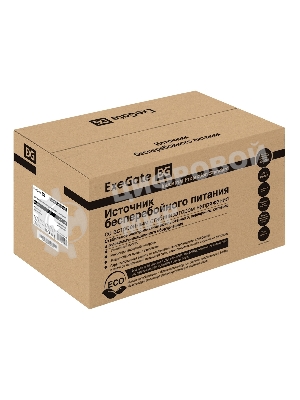 Источник бесперебойного питания ExeGate SpecialPro Smart LLB-1200.LCD.AVR.4SH 1200VA/750W, LCD, AVR, 4*Schuko, черный