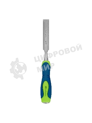 Долото-стамеска Сибртех, 20 мм, двухкомпонентная рукоятка