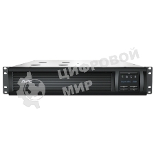 Источник бесперебойного питания APC Smart-UPS 1500VA/1000W, RM 2U, Line-Interactive, LCD, Out: 220-240V 4xC13 (2-Switched), SmartSlot, USB, SmartConnect, черный, 1 year warranty (REP: SMT1500RMI2U)