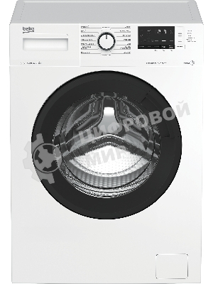 Стиральная машина Beko WSRE6H612ZAWI белый загрузка фронтальная 6,5 кг, 1200 об/мин., класс: А