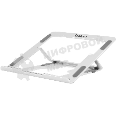 Подставка для ноутбука Buro BU-LS120 238x17x215мм 450г алюминий серебристый