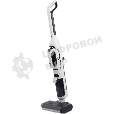 Пылесос вертикальный моющий Haier HWND Q1 белый/черный, питание от аккумулятора, 150 Вт, уборка сухая/влажная, пылесборник 0.4 л