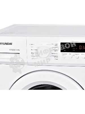 Стиральная машина Hyundai WME6004 класс: A+++ загр.фронтальная макс.:6кг белый инвертор