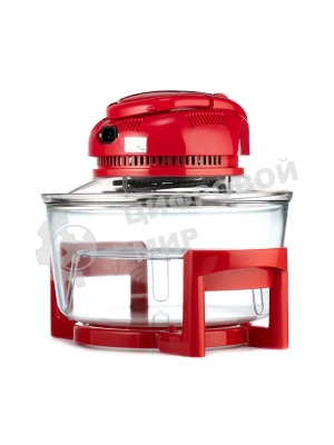 Аэрогриль Centek Ct-1456 красный, 1400 Вт, 12 л, механическое управление, 0 программ