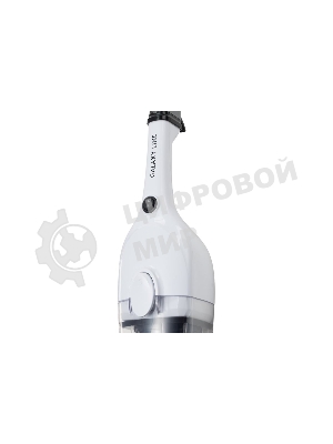 Пылесос вертикальный Galaxy GL 6241 белый, питание от сети, 	130 Вт, уборка сухая, пылесборник 0,7 л